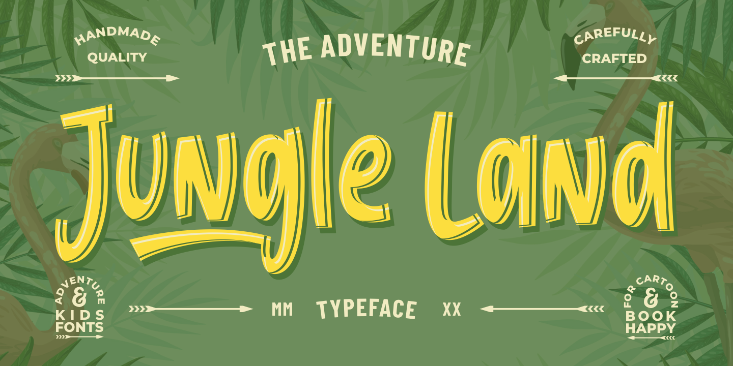 Example font Jungle Land #1